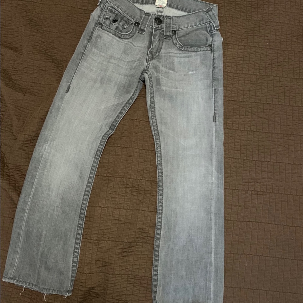 Grey jeans